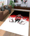 true player of football nfl fog Living room carpet rugs