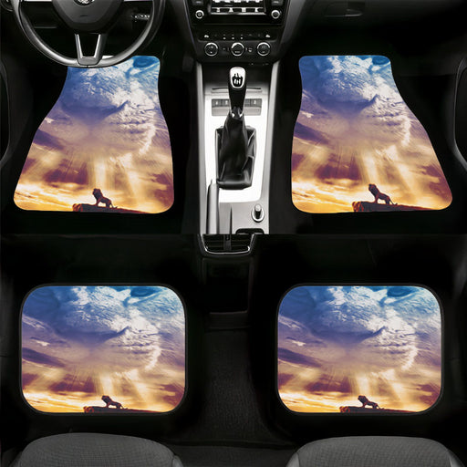 world of mufasa the lion king Car floor mats Universal fit