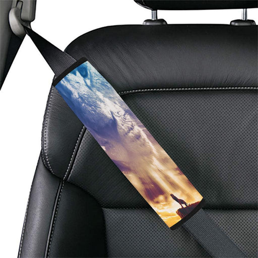world of mufasa the lion king Car seat belt cover - Grovycase