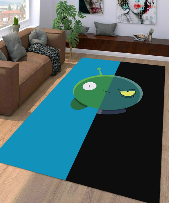 two face final space netflix Living room carpet rugs