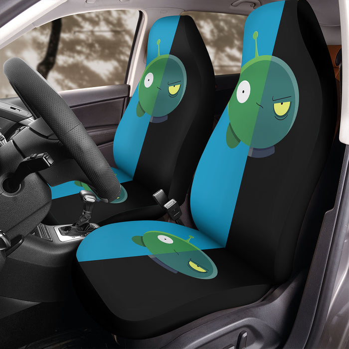 two face final space netflix Car Seat Covers