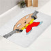 two hand gun family guy kids bath rugs