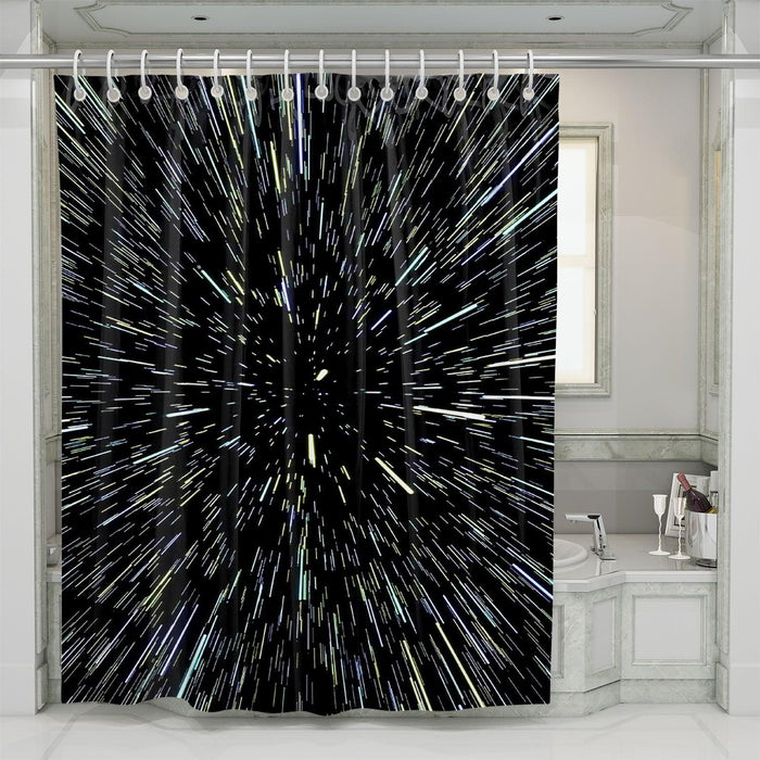 winspear star wars galaxy space shower curtains