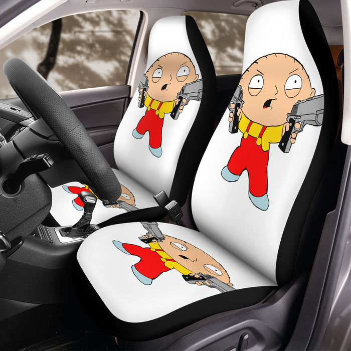 two hand gun family guy kids Car Seat Covers