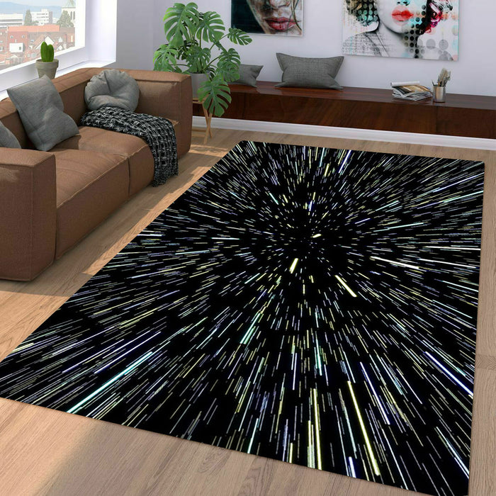 winspear star wars galaxy space Living room carpet rugs