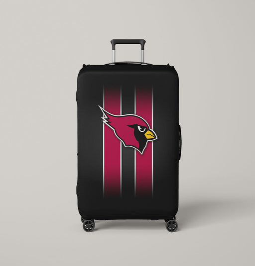 two line of arizona cardinals Luggage Covers | Suitcase