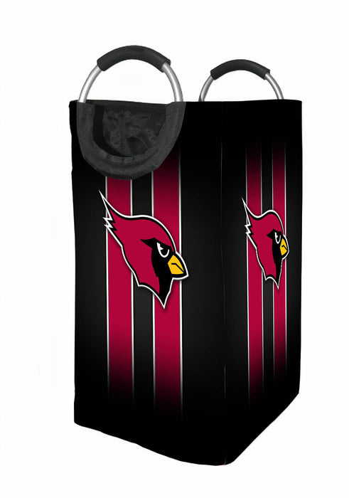 two line of arizona cardinals Laundry Hamper | Laundry Basket