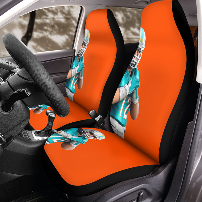 two sign from fortnite nfl Car Seat Covers