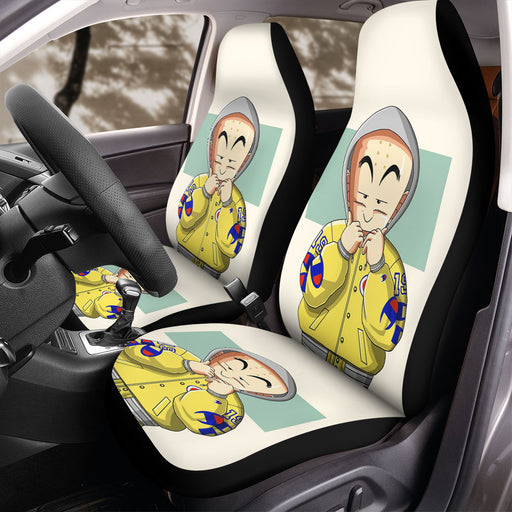 yellow krillin champion little hypebeast Car Seat Covers