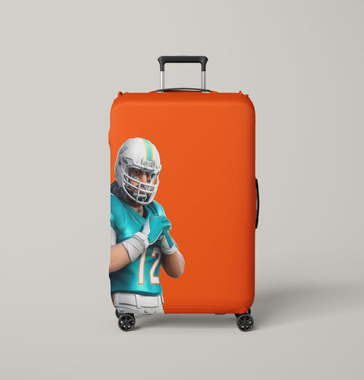 two sign from fortnite nfl Luggage Covers | Suitcase