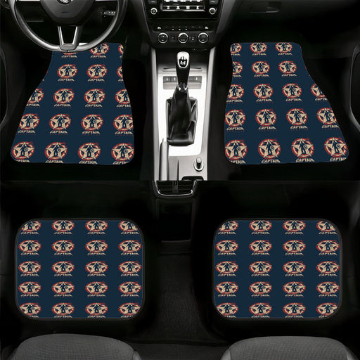 winter soldier captain america Car floor mats Universal fit