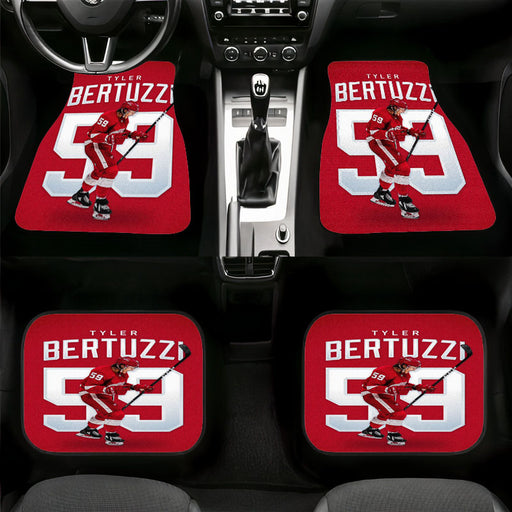 Tyler Bertuzzi Car floor mats Universal fit