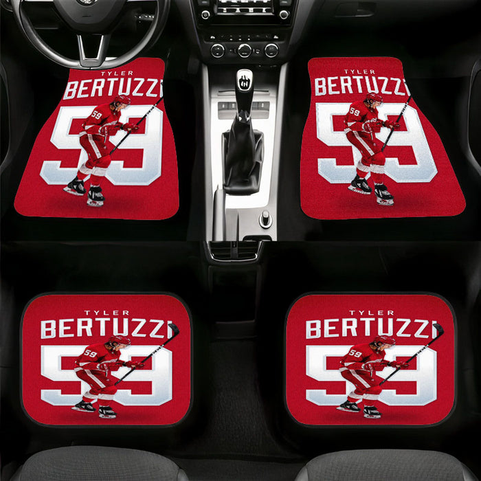 Tyler Bertuzzi Car floor mats Universal fit