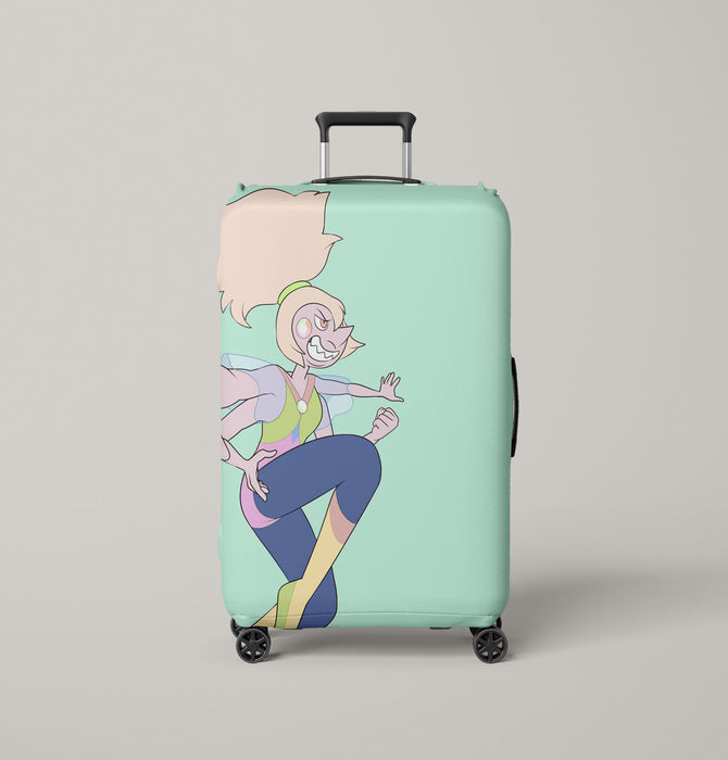 yellow opal steven universe Luggage Cover