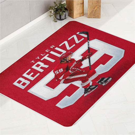 Tyler Bertuzzi bath rugs