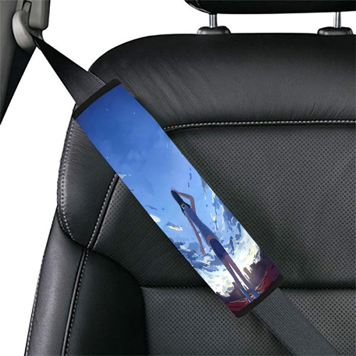 ultra wide weathering with you hina amano Car seat belt cover - Grovycase