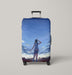 ultra wide weathering with you hina amano Luggage Covers | Suitcase