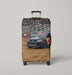 uncontrol car racing redbull Luggage Covers | Suitcase