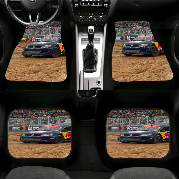 uncontrol car racing redbull Car floor mats Universal fit