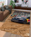 uncontrol car racing redbull Living room carpet rugs