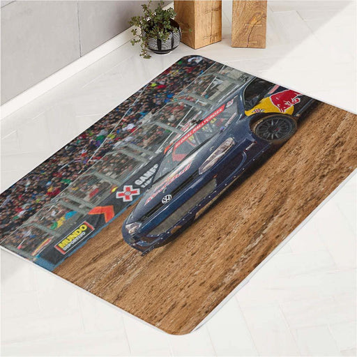 uncontrol car racing redbull bath rugs