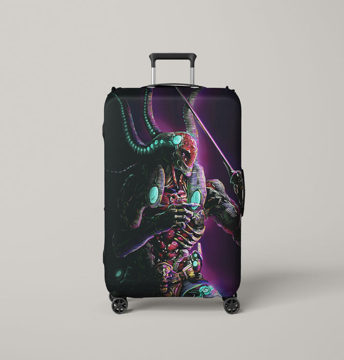 yoshimitsu character from tekken Luggage Cover