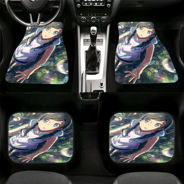 under the rain amano hina Car floor mats Universal fit