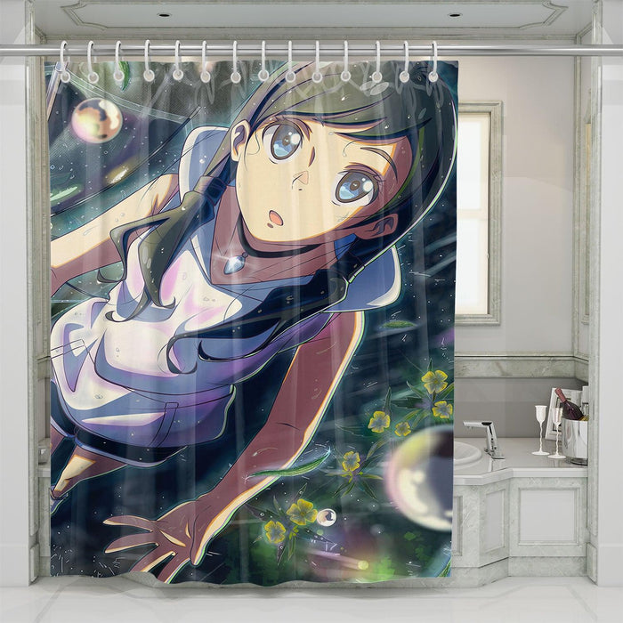 under the rain amano hina shower curtains