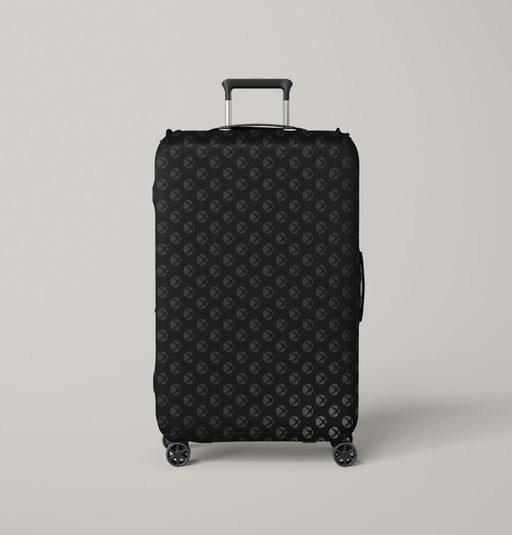 xbox logo dark for gamers Luggage Cover | suitcase