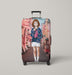 uraraka streetwear from my hero academia Luggage Covers | Suitcase