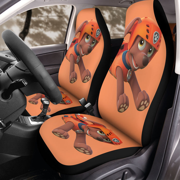 zuma orange dogs paw patrol Car Seat Covers
