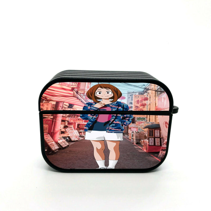 uraraka streetwear from my hero academia airpod case