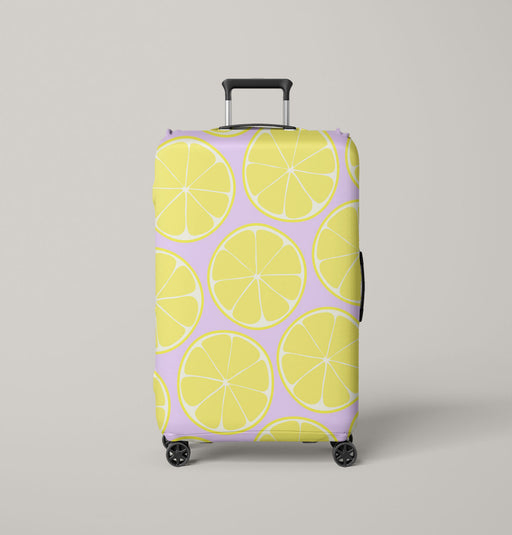 yellow lemon fruit Luggage Cover | suitcase