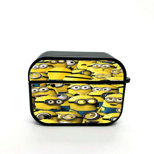 yellow minions invasion airpods case