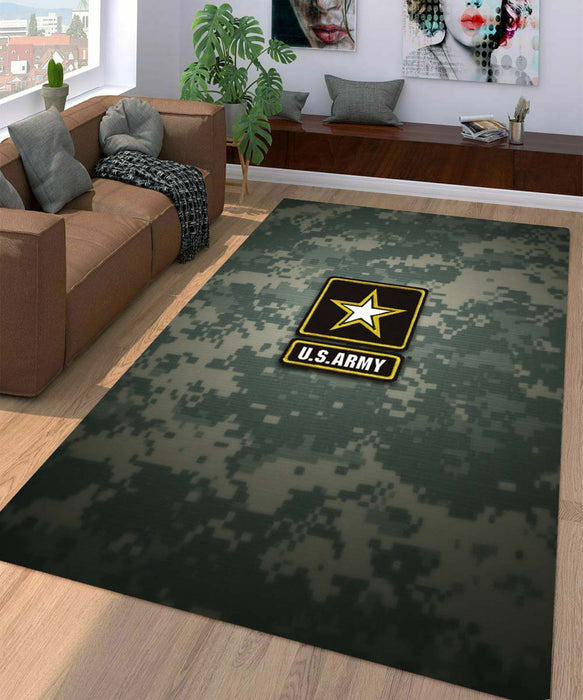 us army patch logo brand Living room carpet rugs