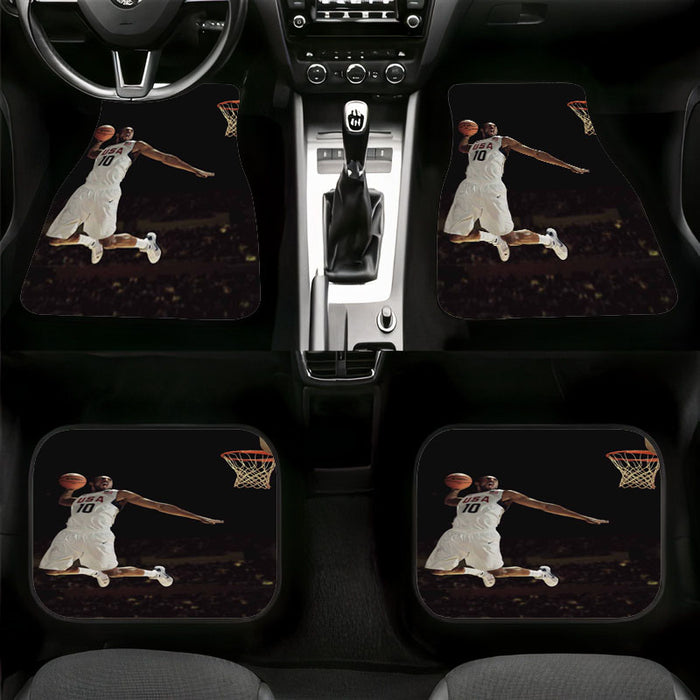 usa player slam dunk Car floor mats Universal fit