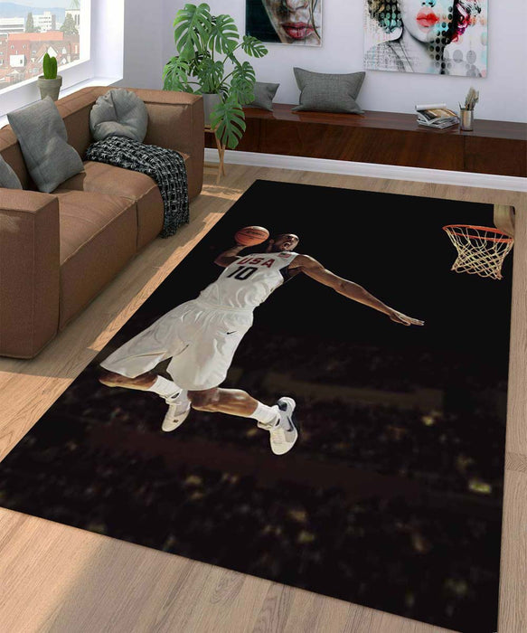 usa player slam dunk Living room carpet rugs