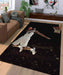 usa player slam dunk Living room carpet rugs