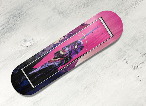 vaporwave of neon genesis evangelion Skateboard decks