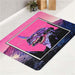 vaporwave of neon genesis evangelion bath rugs