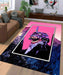 vaporwave of neon genesis evangelion Living room carpet rugs