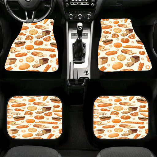 your favourite bread delicious Car floor mats Universal fit
