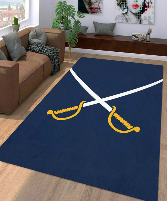 vector of buffalo sabres Living room carpet rugs