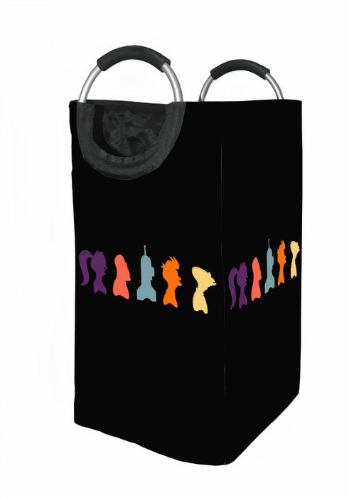 vector of futurama black Laundry Hamper | Laundry Basket