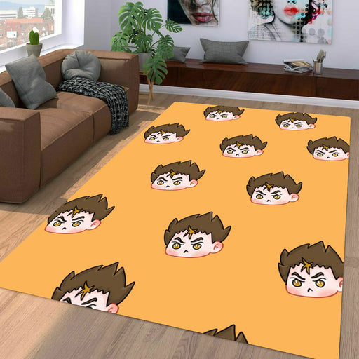 yu nishinoya player karasuno Living room carpet rugs
