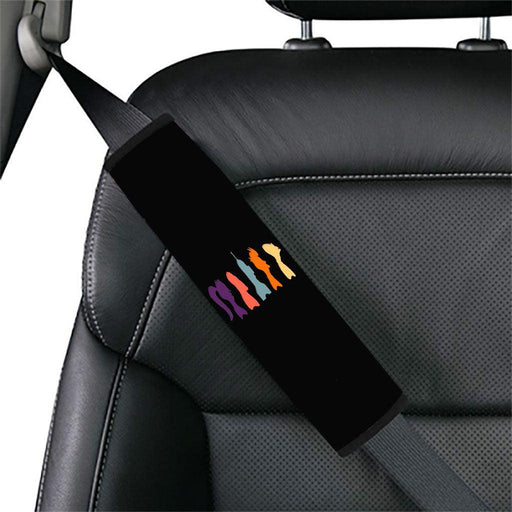 vector of futurama black Car seat belt cover - Grovycase