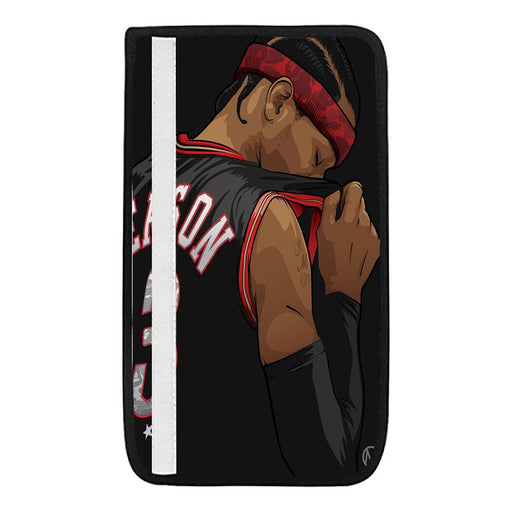 vector of iverson nba player Car seat belt cover