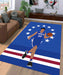 vector player of philadephia 76ers Living room carpet rugs