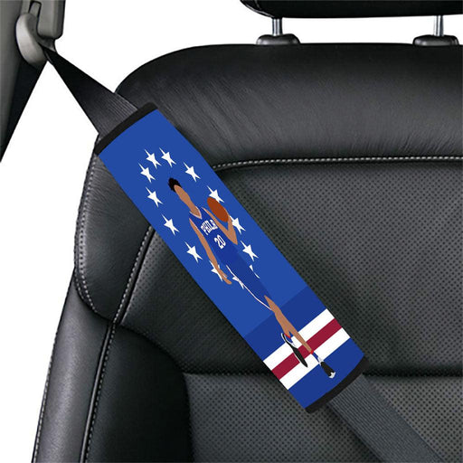 vector player of philadephia 76ers Car seat belt cover - Grovycase