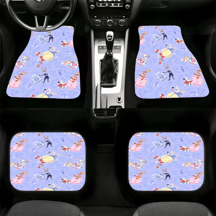 zootopia easter egg animation Car floor mats Universal fit